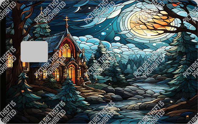 Bank  Card Sticker-BC-2599